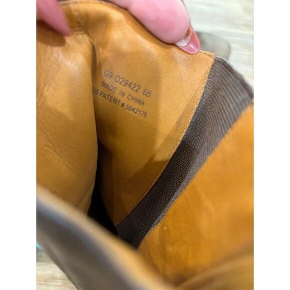 Cole Haan Womens Boot Air Sara Short Size 6B Brown Pull On Leather - Picture 10 of 10